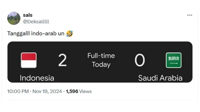 6 Meme 'Tanggal 20' Ini Kocak, Fans Timnas Indonesia Full Senyum Seharian