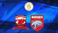 BRI Liga 1 Championship Series- Madura United Vs Borneo FC (Bola.com/Adreanus Titus)