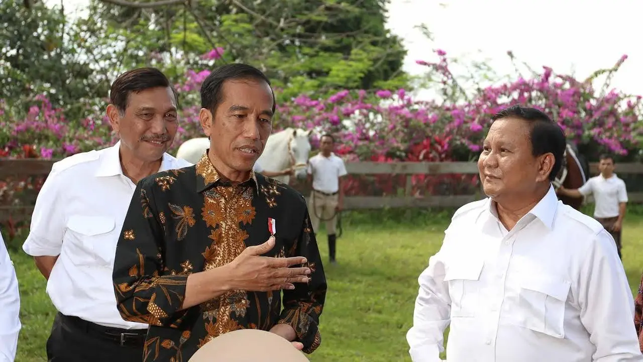 Jokowi menemui Prabowo Subianto