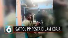 Viral, belasan anggota Satpol PP merayakan pesta ulang tahun di tengah jam bekerja dan abai prokes. Keempat di antaranya dapat sanksi masuk sel tahanan dan alami demam, setelah diswab ternyata positif Covid-19.