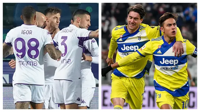 Foto: Juventus dan Vlahovic Jumpa Fiorentina di Babak Semifinal Coppa Italia usai Singkirkan Lawan-lawannya di Babak Perempatfinal