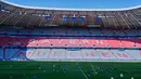Para pemain Inter Milan dan PSG mencoba lapangan Allianz Arena, Munchen jelang partai puncak Liga Champions pada Minggu (1/6/2025) dini hari WIB nanti. (AP Photo/Martin Meissner)