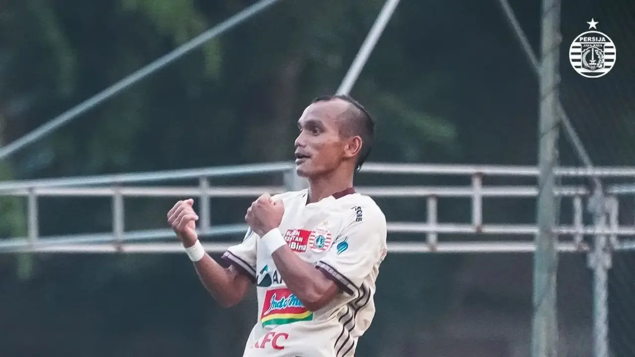 Winger Persija Jakarta, Riko Simanjuntak.