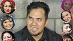 7 wanita cantik dan seksi ini pernah mengisi kehidupan sang pedangdut Saipul Jamil. (Istimewa)