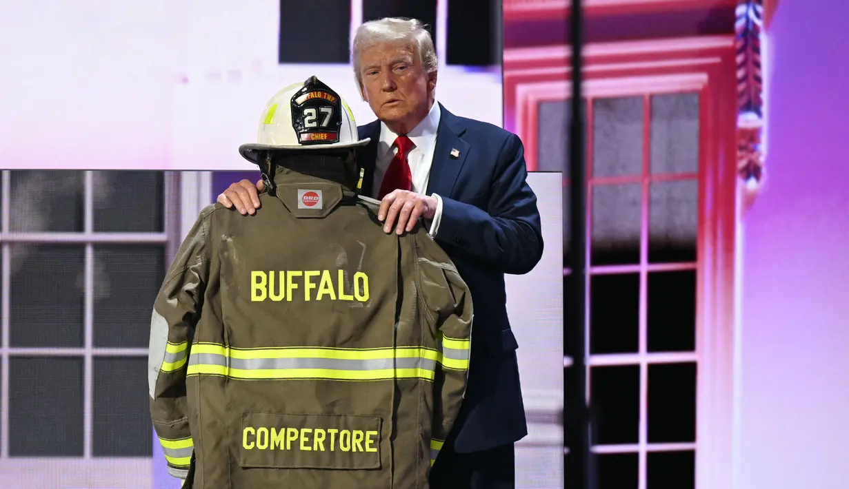 Corey yang berusia 50 tahun dan ayah dari dua anak itu ialah pendukung setia Donald Trump. (Patrick T. Fallon / AFP)