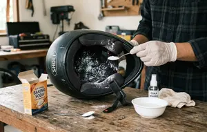 8 Trik Menghilangkan Bau Apek pada Busa Helm Tanpa Perlu Dicuci Basah, Cukup Pakai Bahan Dapur