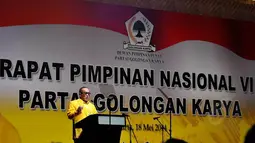 Pantun Aburizal Bakrie Saat Buka Rapimnas Golkar