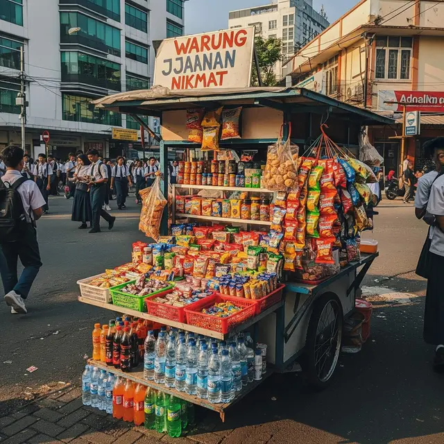 Ide Warung Kecil dengan Gerobak Selain Es Kopi