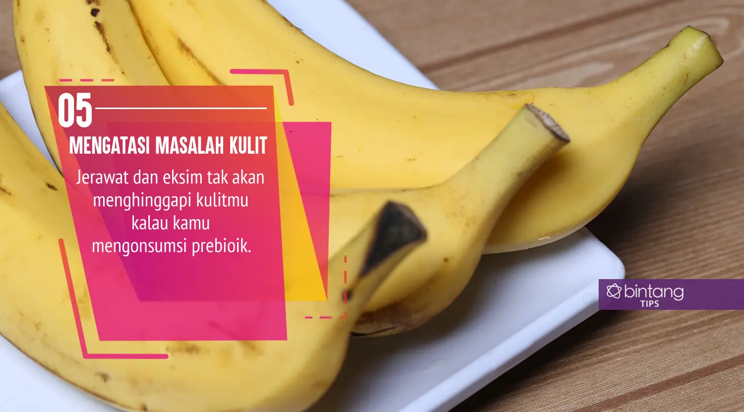 Alasan kamu harus konsumsi makanan kaya prebiotik saat diet. (Foto: Adrian Putra, Digital Imaging: Nurman Abdul Hakim/Bintang.com)