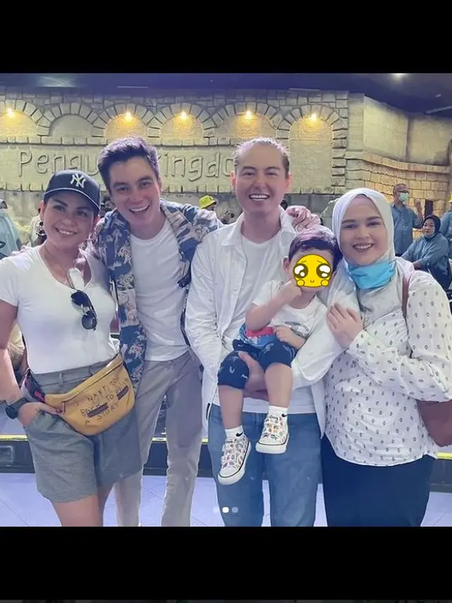 8 Potret Tamu Artis di Pesta Ulang Tahun Kiano Anak Baim Wong di Ancol