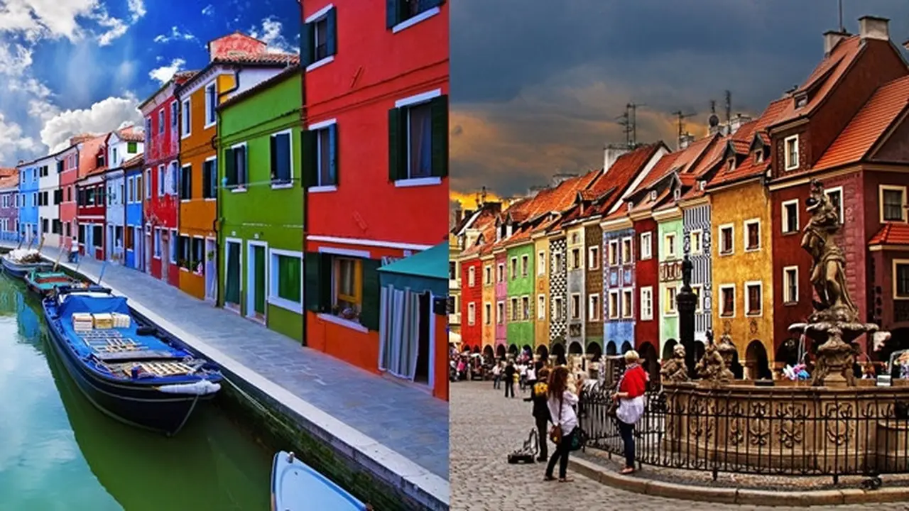 10 Bangunan di Dunia dengan Perpaduan Warna yang Unik, Bak Pelangi