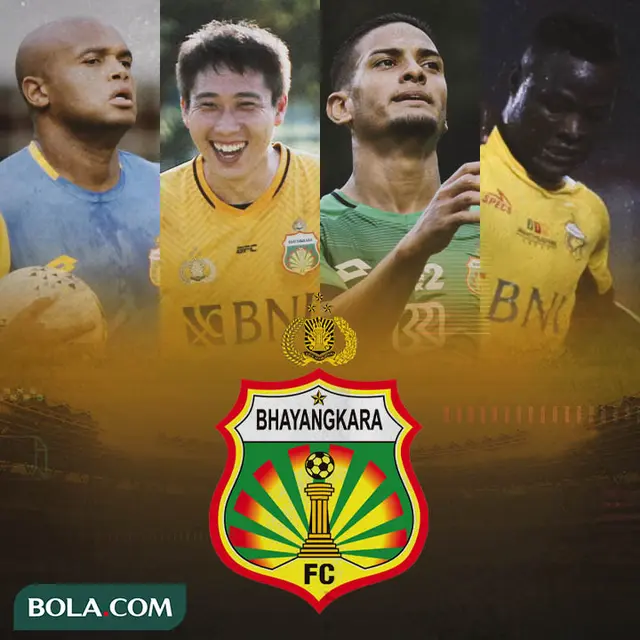 Bhayangkara FC - Ilustrasi Pemain Asing