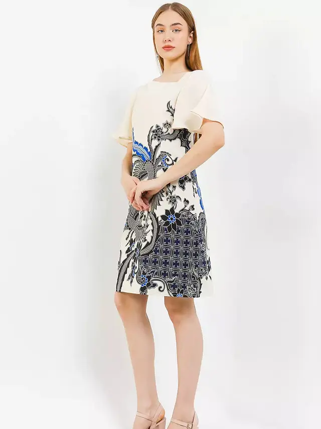 Model Dress Batik Panjang dengan Konsep Stylish dan Elegan