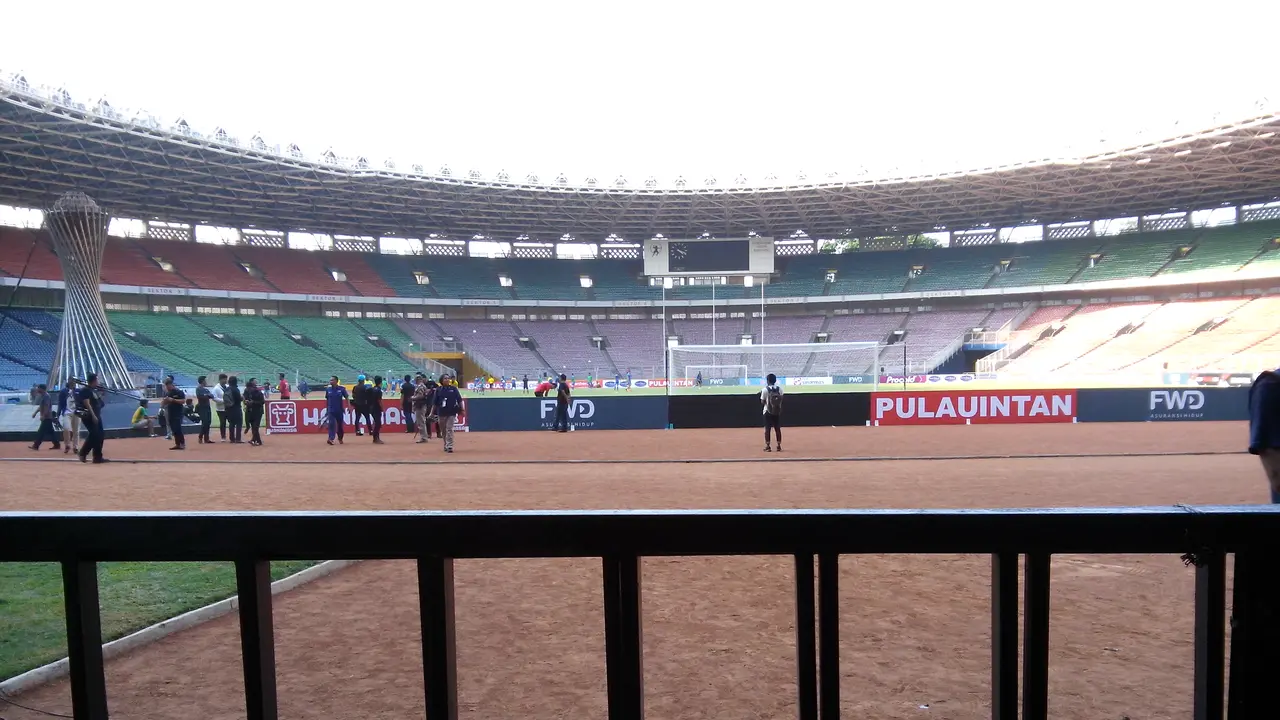 Latihan Persib (Liputan6.com)