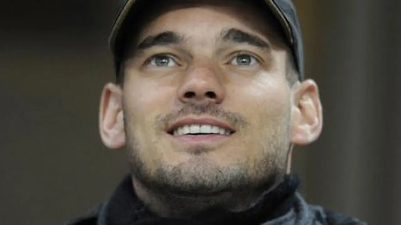 Wesley Sneijder. (c) AFP