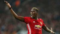 5. Paul Pogba (Manchester United) - Paul Pogba memecahkan rekor transfer pada bursa transfer musim panas 2016. The Red Devils rela membayar 89,3 juta poundsterling (Rp 1,54 triliun) kepada Juventus untuk memulangkan sang pemain. (EPA/Nigel Roddis)