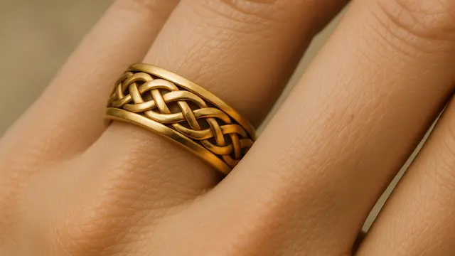 Model Cincin Belah Rotan 3 Gram di 2025/Gambar via AI