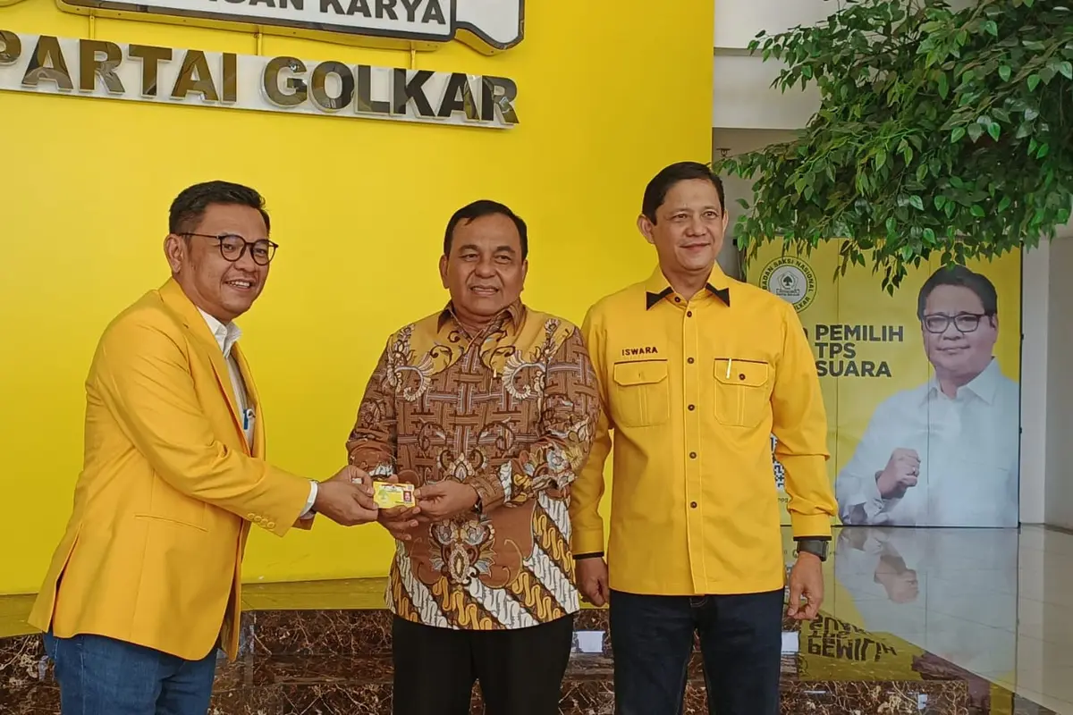 Eks Kadensus Anti Teror 88 Polda Bali, Irjen Purn. Yovie Mahar resmi bergabung ke Partai Golkar