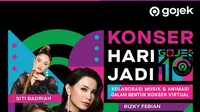 Konser Hari Jadi Gojek Bertabur Bintang dan Hadiah, Wajib Nonton Guys!