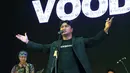 Tampil lebih kurang 30 menit, Voodoo sukses menghapus dahaga penggemar musik era 90an. (Liputan6.com/Angga Yuniar)