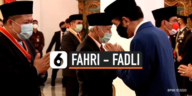 VIDEO: Momen Fahri dan Fadli Terima Bintang Mahaputra Naraya dari Jokowi
