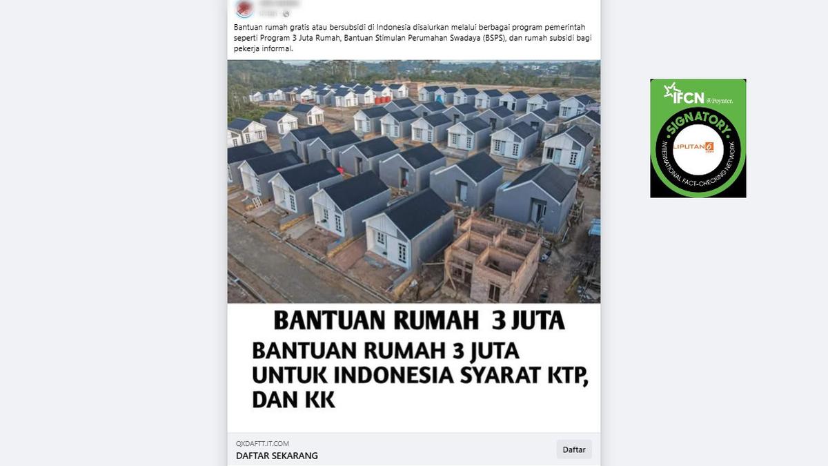 Waspada Penipuan Lewat Hoaks Bantuan Rumah Subsidi Gratis, Kenali Modusnya