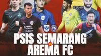 Piala Presiden 2022 - Duel Antarlini - PSIS Semarang Vs Arema FC (Bola.com/Adreanus Titus)