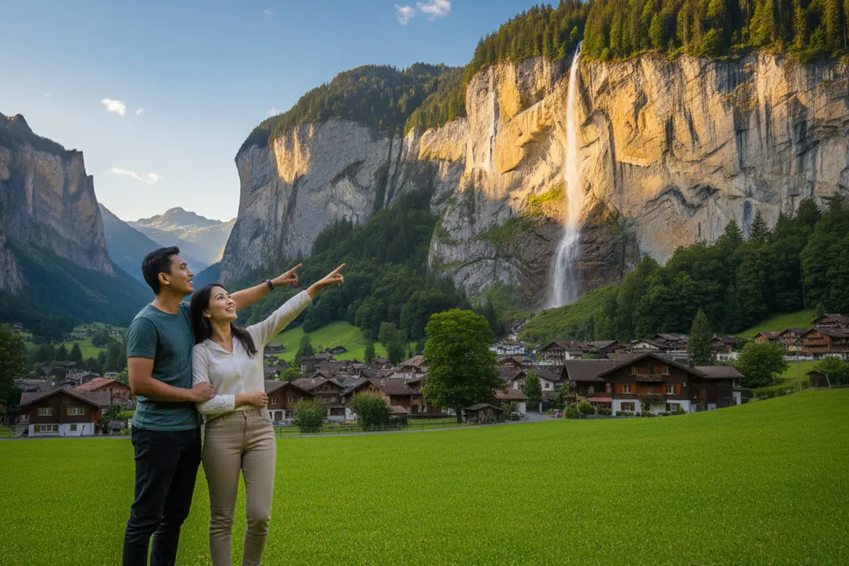 7 Prompt Gemini AI Paling Viral untuk Edit Foto Liburan di Swiss, Tampilan Sinematik Pegunungan Alpen hingga Danau Biru Ajaib