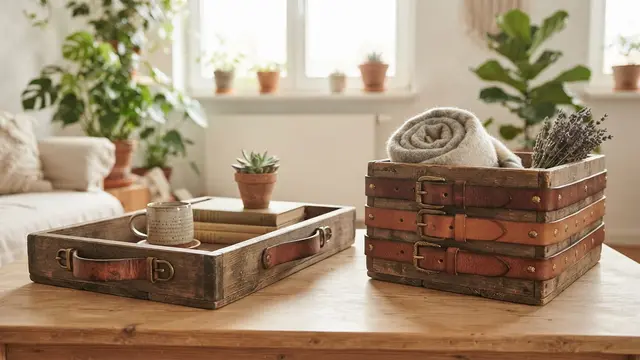 DIY Dekorasi Rumah Pakai Sabuk Bekas