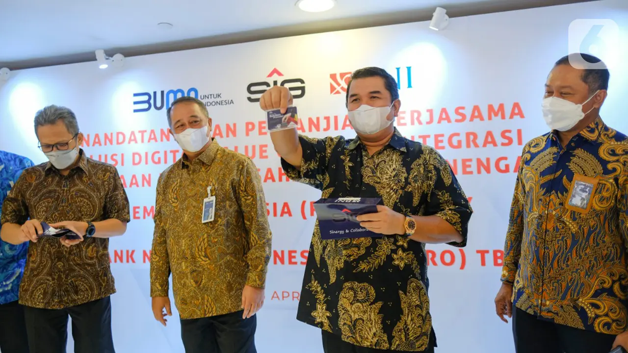 SIG dan BNI Jalin Kerja Sama Solusi Digital Value Chain untuk Pembiayaan Distributor Mitra SIG.