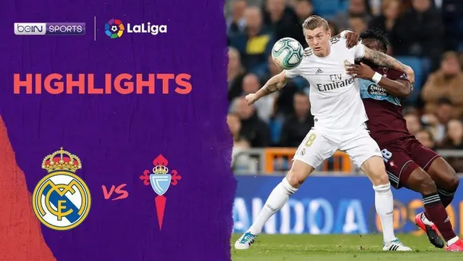santa99 VIDEO: Highlight La Liga, Real Madrid Ditahan Imbang Celta Vigo 2-2