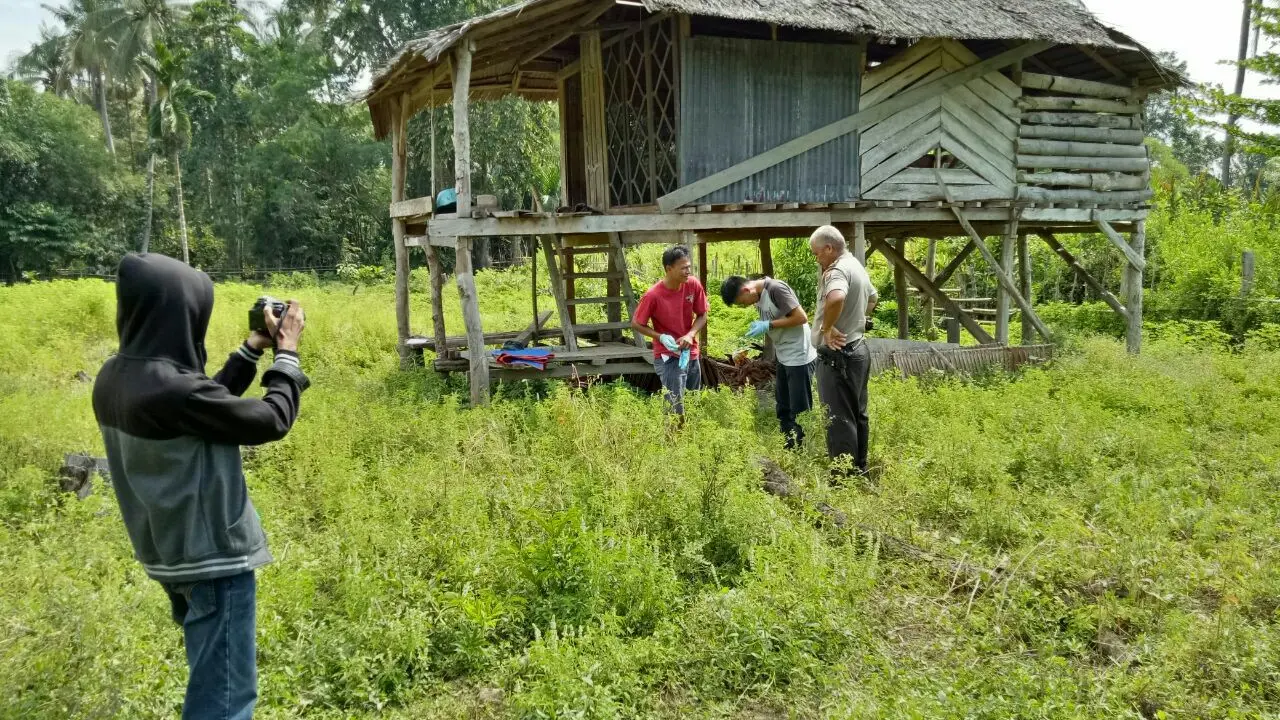 Kematian Tragis Penjaga Kebun Penghuni Rumah Panggung