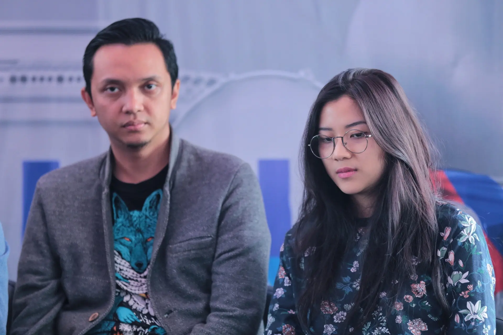 Iga Massardi dan Danilla di preskon Soundrenaline 2017 (Adrian Putra/Bintang.com)