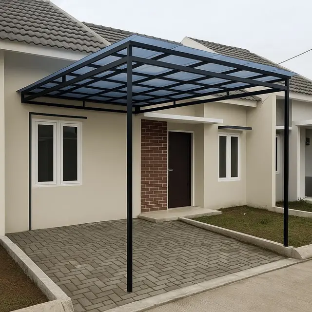 Inspirasi Gambar Desain Garasi di Perumahan Subsidi