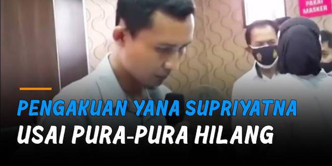 VIDEO: Pengakuan Yana Usai Pura-Pura Hilang di Jalan Cadas Pangeran