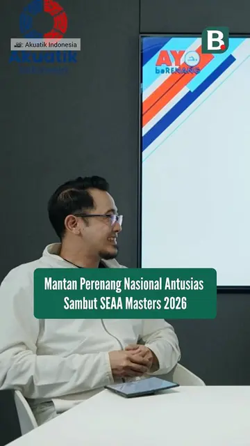 Shelomita Soendoro kembali menyapa dunia renang lewat SEAA Masters Swimming Championships 2026