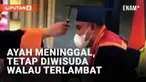 Momen haru terekam dalam wisuda di sebuah kampus di Jakarta. Saat pemimpin hendak menutup acara, pembawa acara memohon izin untuk memberikan kesempatan bagi seorang wisudawan yang datang terlambat. Disebut wisudawan datang terlambat karena ayahnya me...
