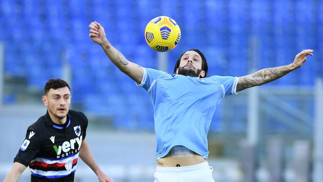 FOTO: Kalahkan Sampdoria, Lazio Geser Posisi Juventus di Klasemen Seri A - Luis Alberto