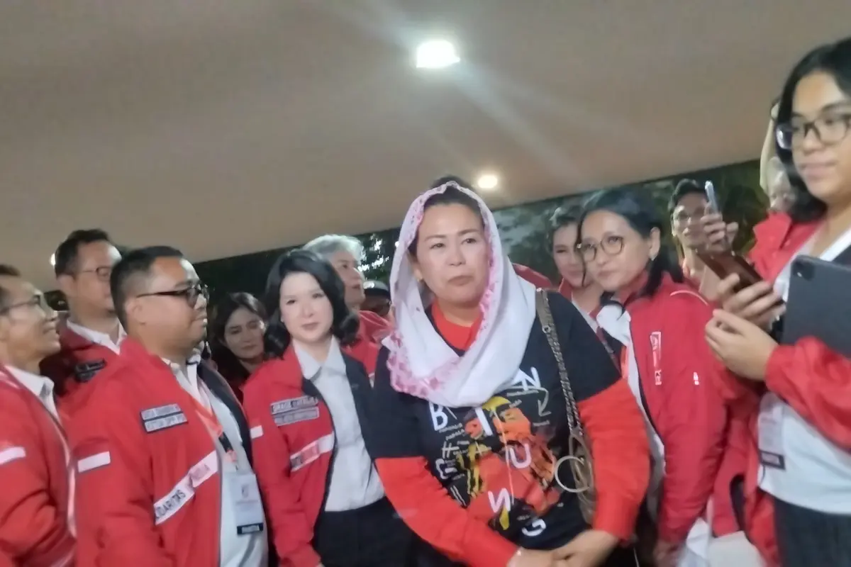 Ketua Barisan Kader (Barikade) Gus Dur Yenny Wahid mendeklarasikan dukungan untuk pasangan bakal calon presiden (capres) dan bakal calon wakil presiden (cawapres) Ganjar Pranowo-Mahfud Md.