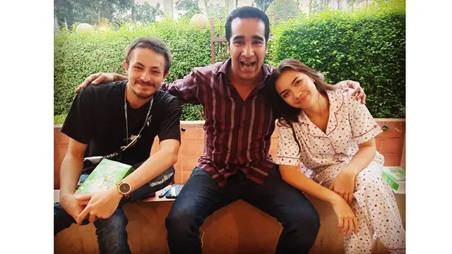 6 Momen Dylan Carr Bareng Angela Gilsha Saat Syuting, Kompak Perankan Antagonis