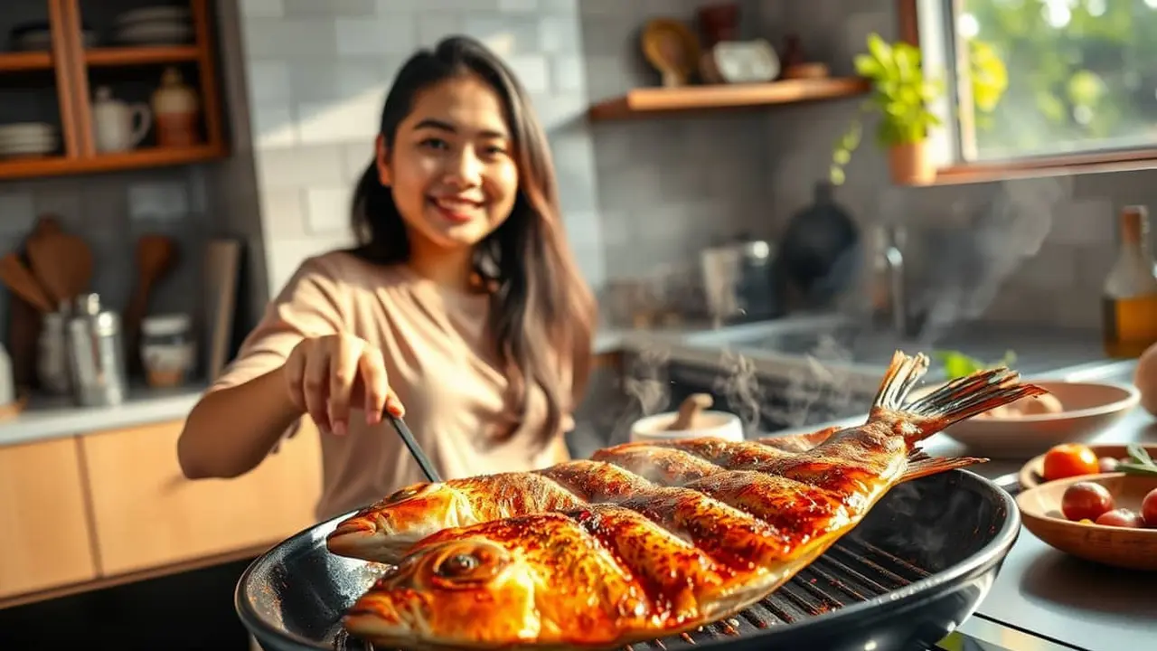 resep ikan bakar teflon