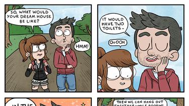 Kocak Pasangan Romantis Itu Yang Rela Berbagi Hal Konyol Bersama Fashion Fimela Com