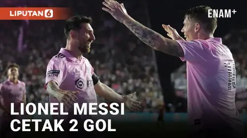 VIDEO: Lionel Messi Tunjukkan Kelasnya, Bawa Kemenangan di Inter Miami lawan Atlanta United
