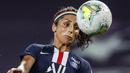Sebelumnya, Nadia Nadim pernah bermain untuk tim wanita Paris Saint-Germain  dan sukses mempersembahkan trofi Divisi 1 pada musim 2020-2021. Nadia Nadim menjadi pemain penting di balik kesuksesan tersebut dengan mencetak 18 gol dalam 27 laga yang dimainkannya.. (Foto: AFP/Clive Brunskill)