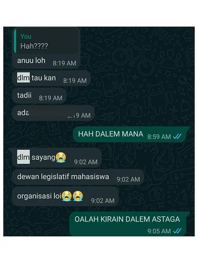 6 Chat Salah Paham Karena Singkatan Ini Bikin Emosi