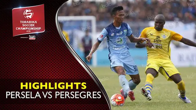 Video highlights Torabika Soccer Championship 2016 antara Persela Lamongan vs Persegres Gresik yang berakhir dengan skor 1-1 di Stadion Surajaya, Lamongan pada hari Sabtu (30/4/2016).