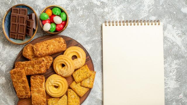 Ilustrasi resep, kue kering