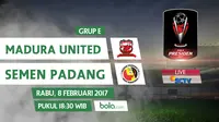 Saksikan Live Streaming Madura United Vs Semen Padang di Bola.com