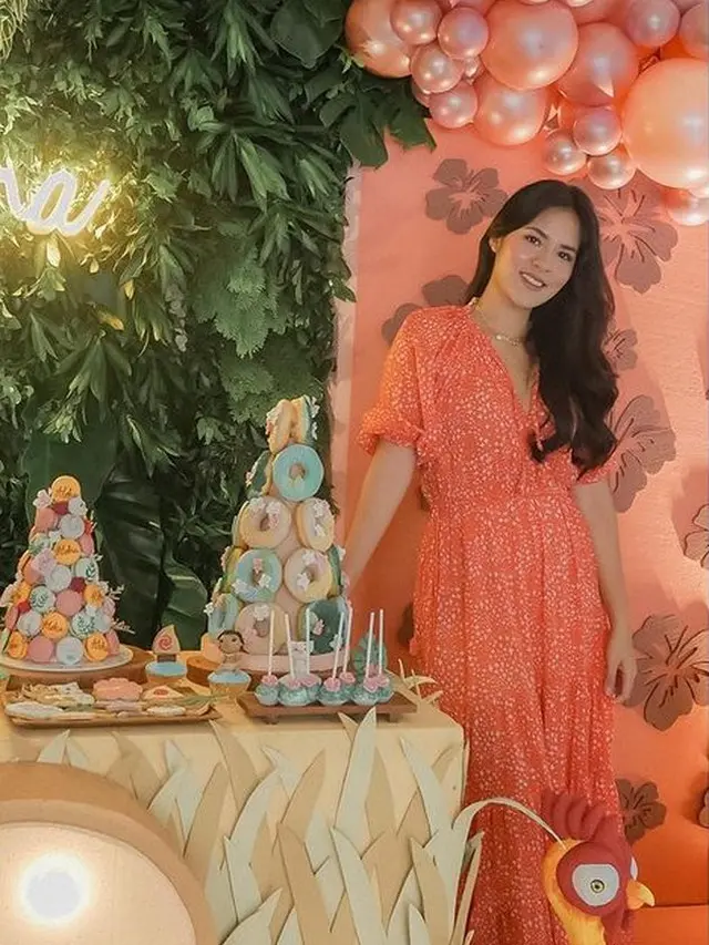 Momen Raisa dan Hamish Daud Rayakan Ultah Anak yang Ke-2 Tahun, Bertema Moana. (Sumber: Instagram/raisa6690)