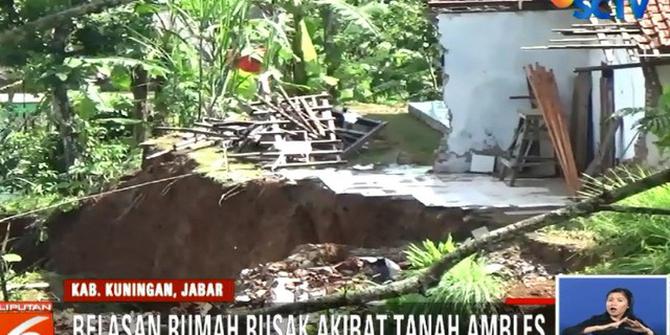 Tanah Bergerak di Banjarnegara Rusak 22 Rumah Warga